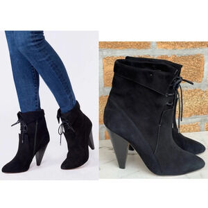 Veronica Beard "Hawthorne" Black Suede
Booties 38/7.5